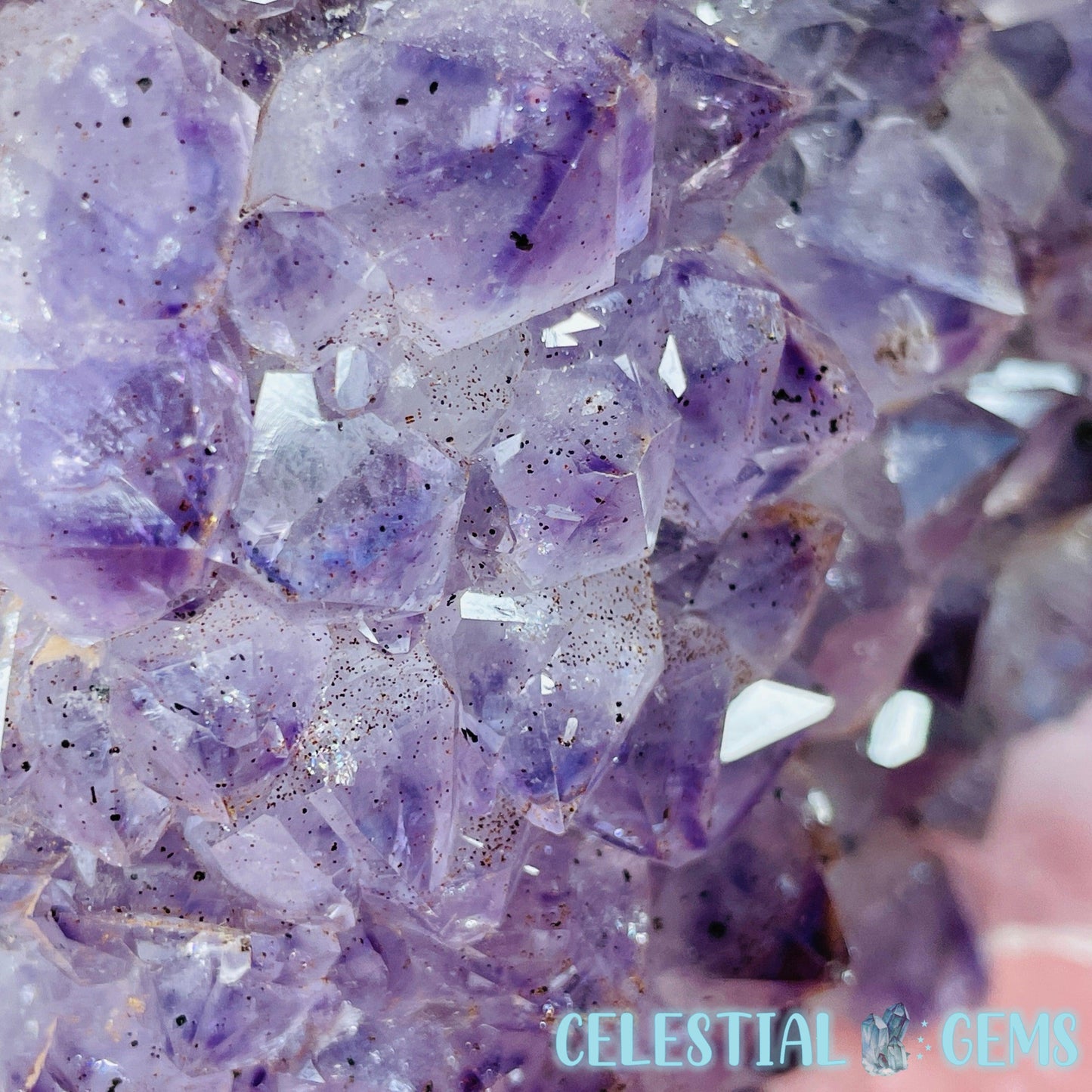 Amethyst Medium Standing Cluster Freeform