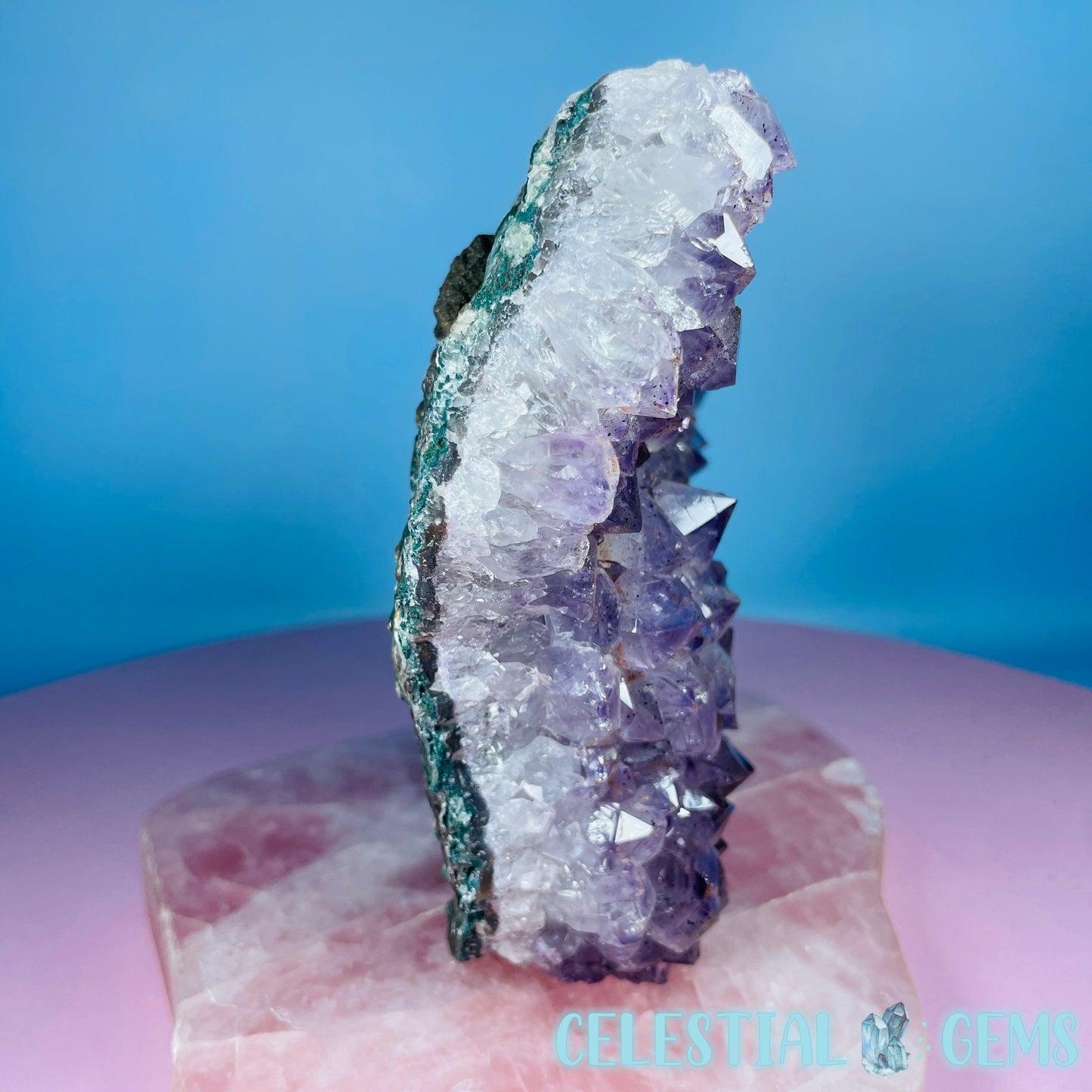 Amethyst Medium Standing Cluster Freeform