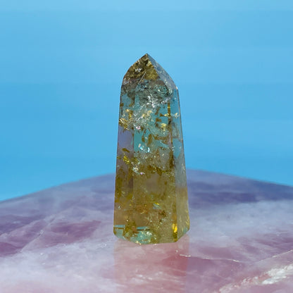 High Grade Natural Citrine Mini Tower