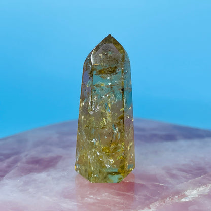 High Grade Natural Citrine Mini Tower