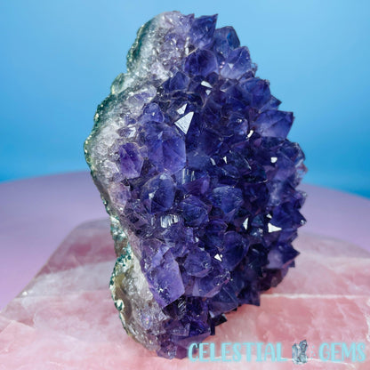 Dark Amethyst Medium Standing Cluster Freeform