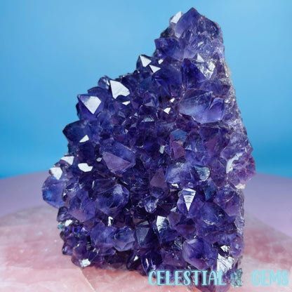 Dark Amethyst Medium Standing Cluster Freeform