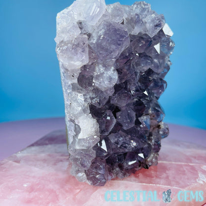 Amethyst Medium Standing Cluster Freeform