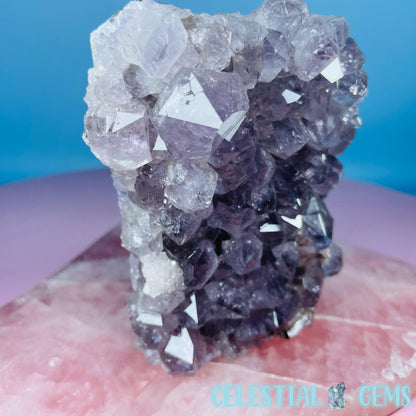 Amethyst Medium Standing Cluster Freeform