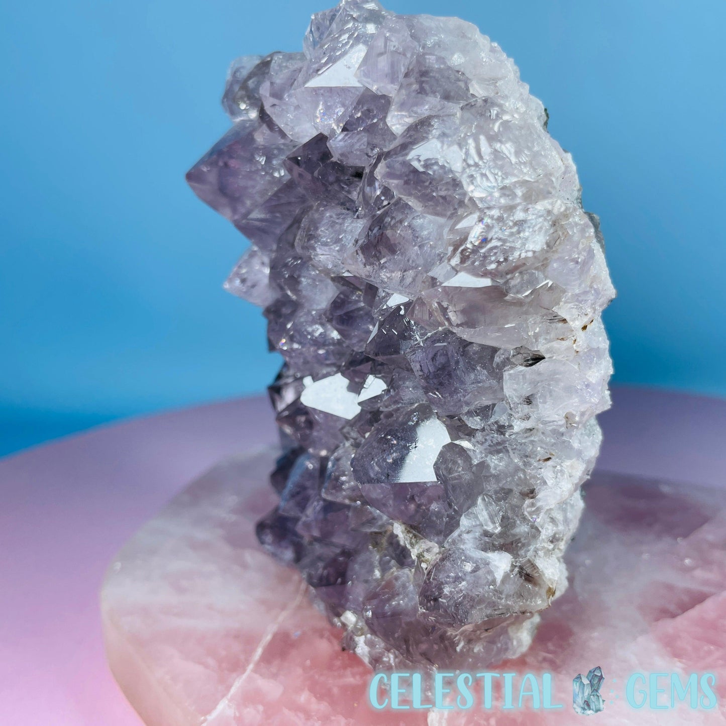 Amethyst Medium Standing Cluster Freeform