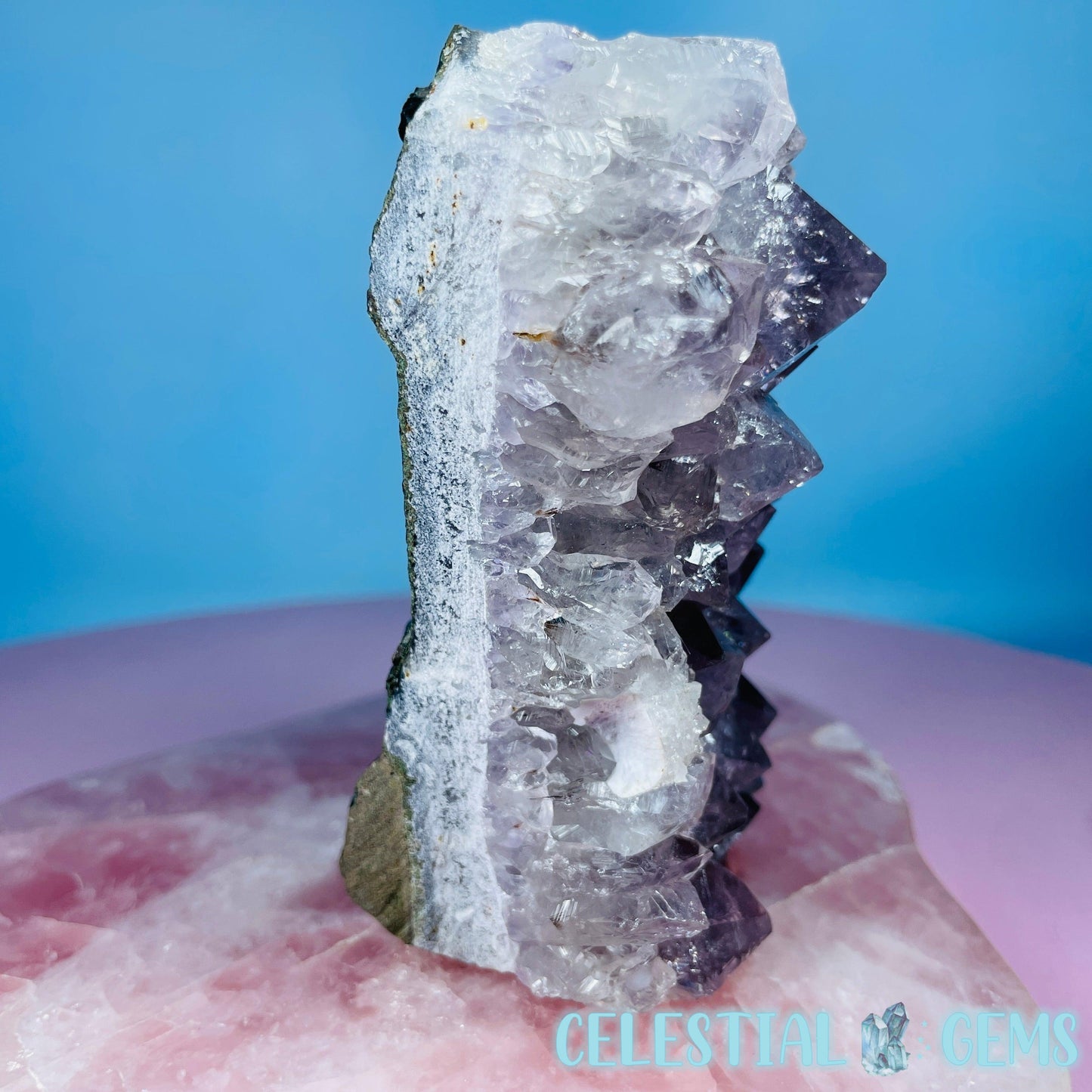 Amethyst Medium Standing Cluster Freeform