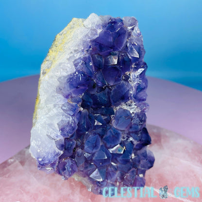 Dark Amethyst Medium Standing Cluster Freeform