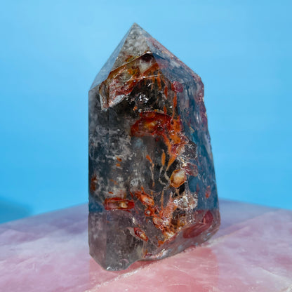 Garden Quartz (Lodolite) Chunky Small Tower