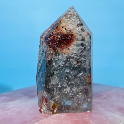Garden Quartz (Lodolite) Chunky Small Tower