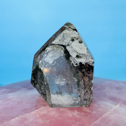 Garden Quartz (Lodolite) Chunky Small Tower