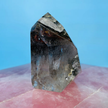 Garden Quartz (Lodolite) Chunky Small Tower
