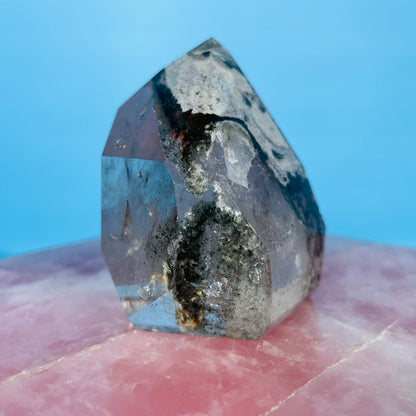 Garden Quartz (Lodolite) Chunky Small Tower