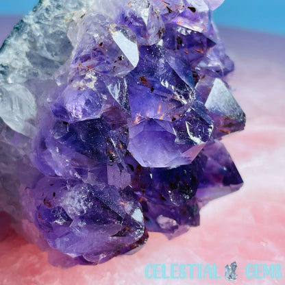 Dark Amethyst Small Standing Cluster Freeform