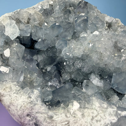 Celestite XL Extra Large Cluster Geode