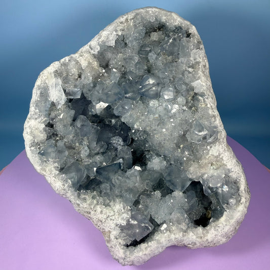 Celestite XL Extra Large Cluster Geode