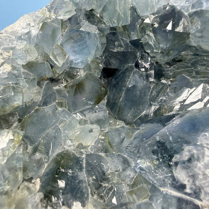 Celestite Large Cluster Geode