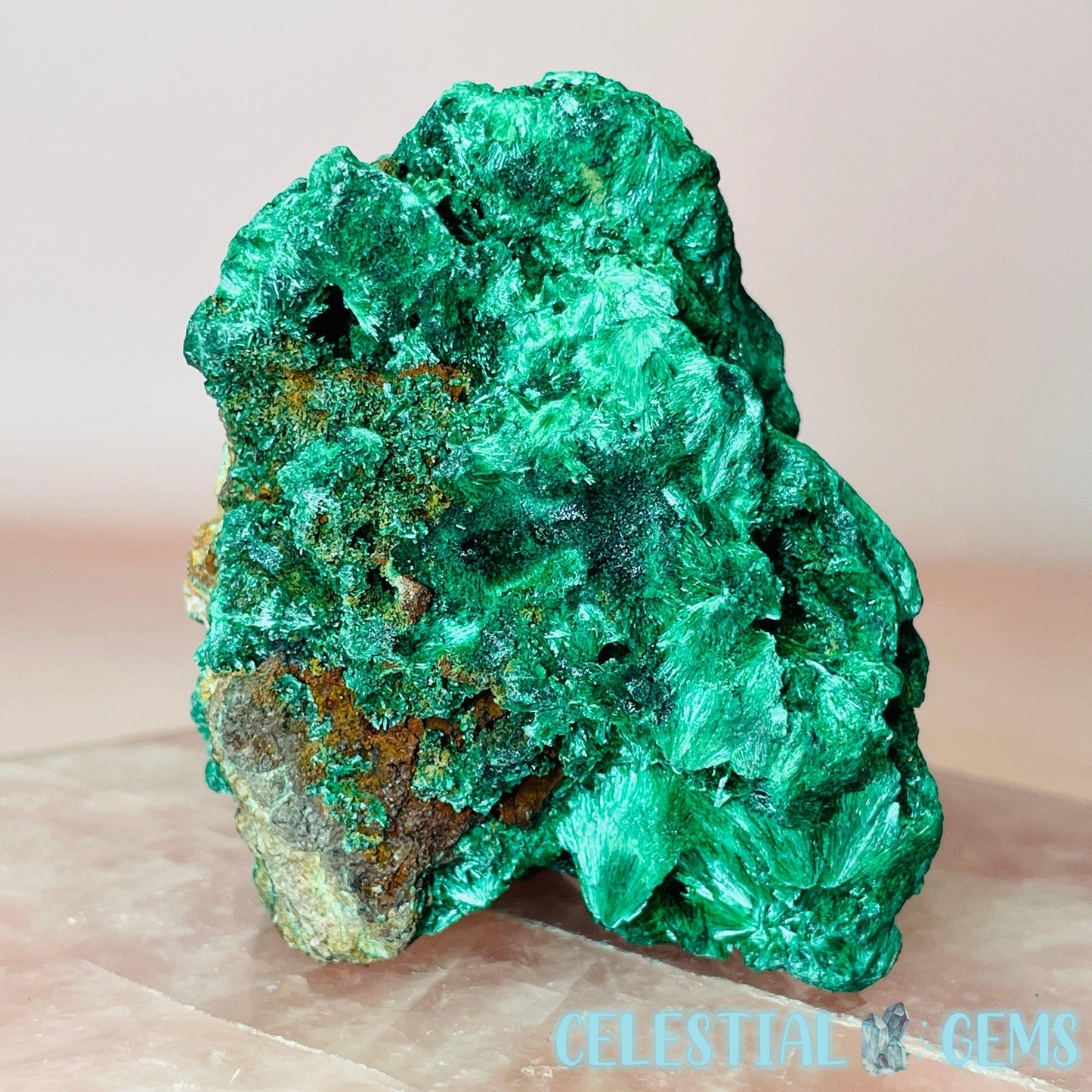 Velvet Malachite Raw Medium Specimen