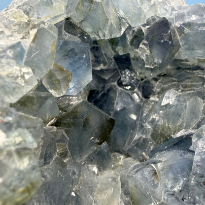 Celestite Large Cluster Geode