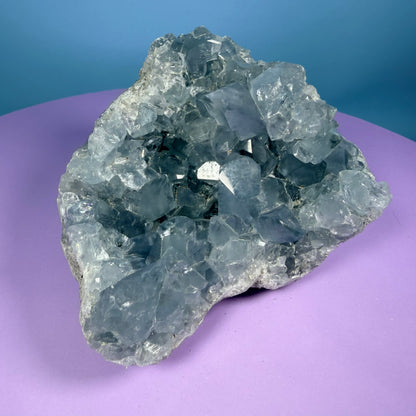 Celestite Medium Cluster Geode