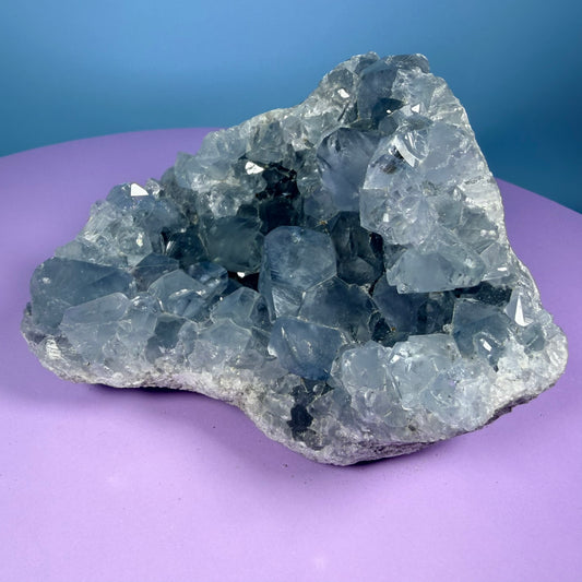 Celestite Medium Cluster Geode
