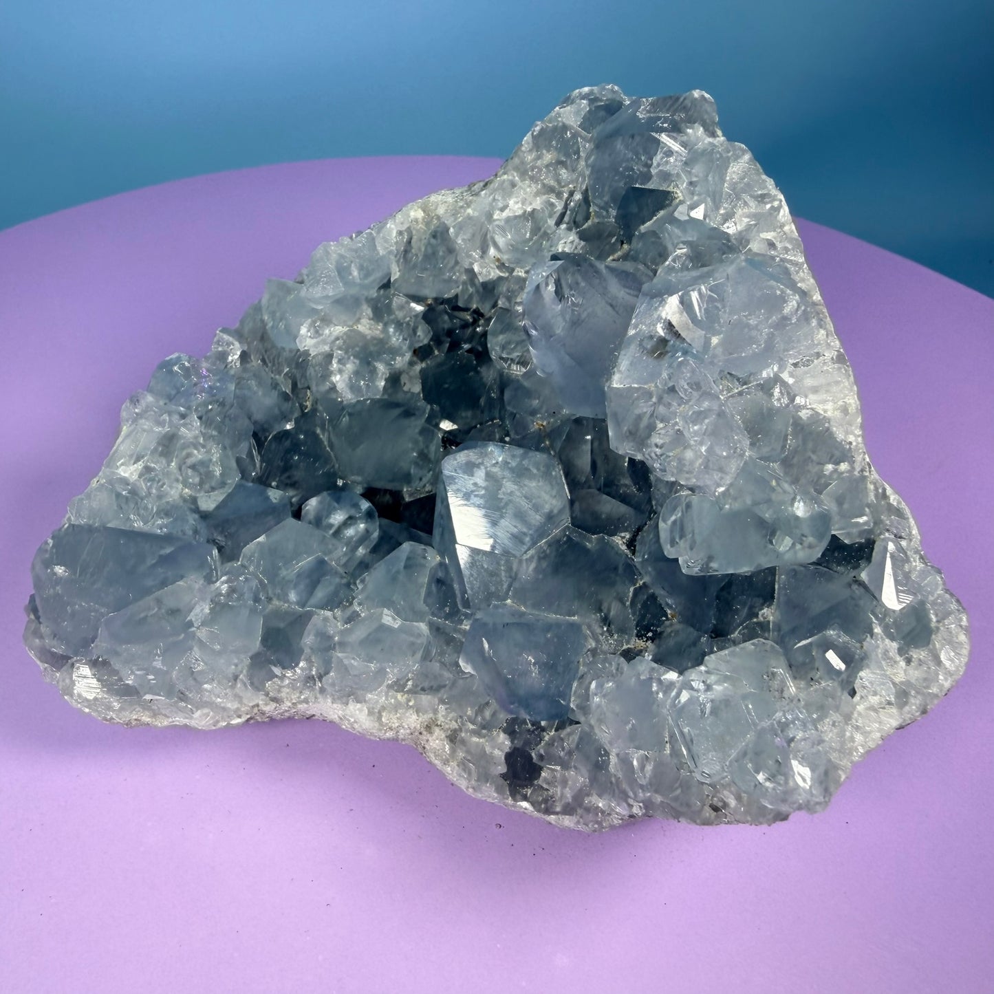 Celestite Medium Cluster Geode