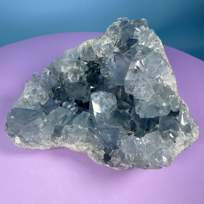 Celestite Medium Cluster Geode