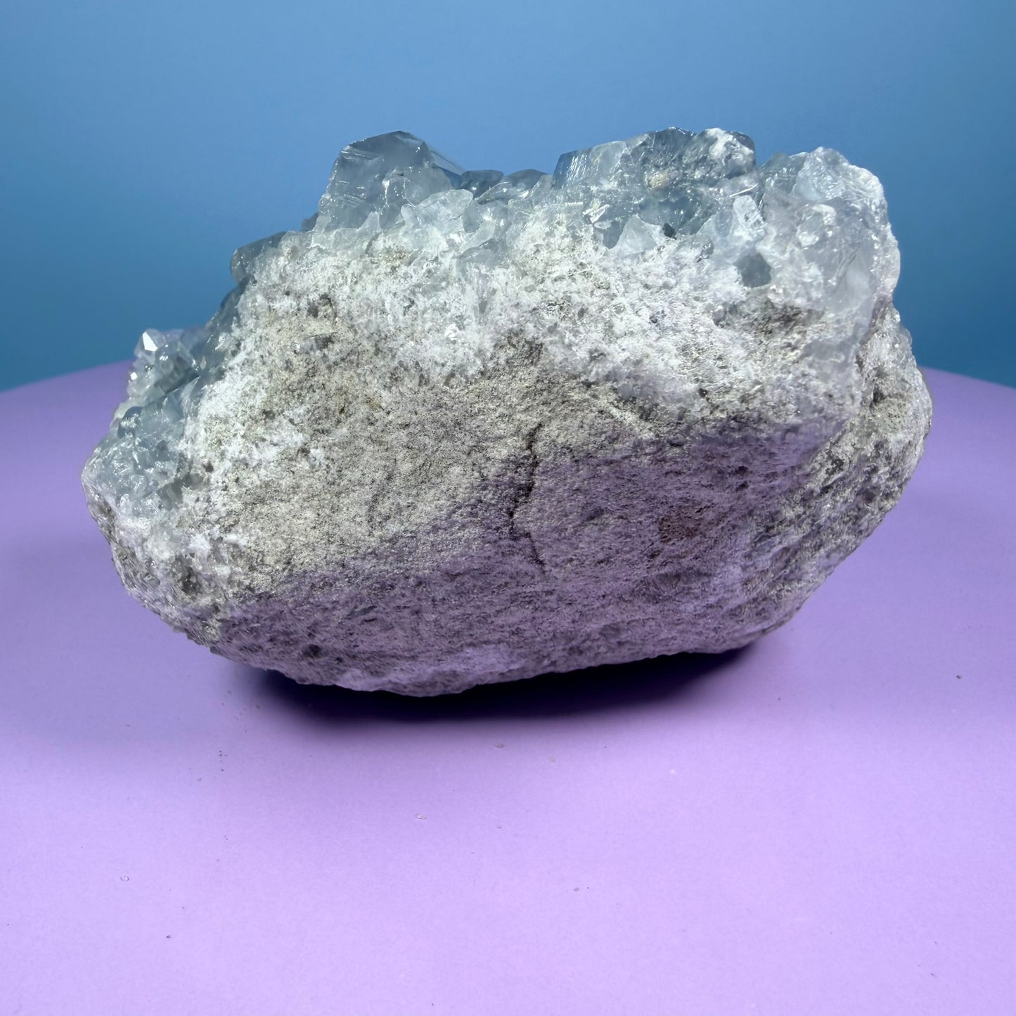 Celestite Medium Cluster Geode