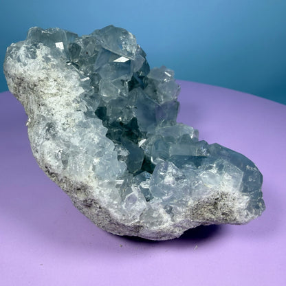 Celestite Medium Cluster Geode