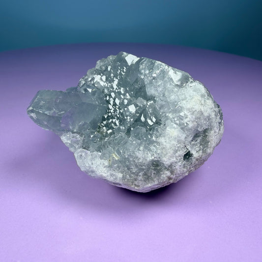Celestite Small Cluster Geode