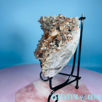 Hematite Pagoda Calcite Large Cluster Specimen