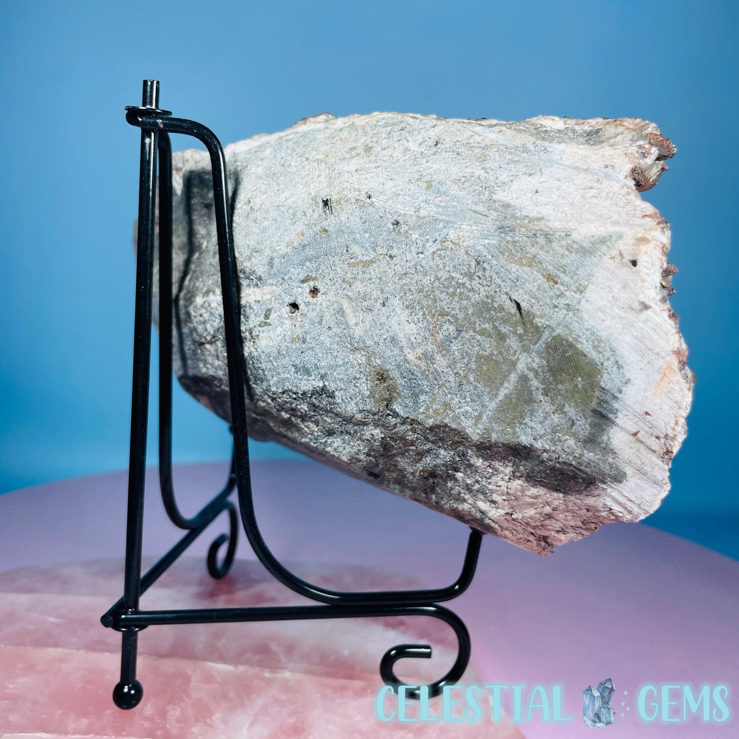 Hematite Pagoda Calcite Large Cluster Specimen