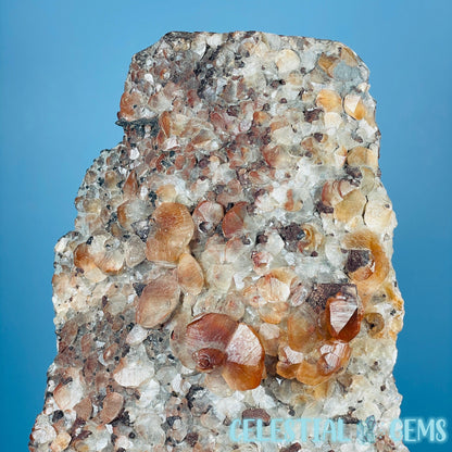 Hematite Pagoda Calcite Large Cluster Specimen