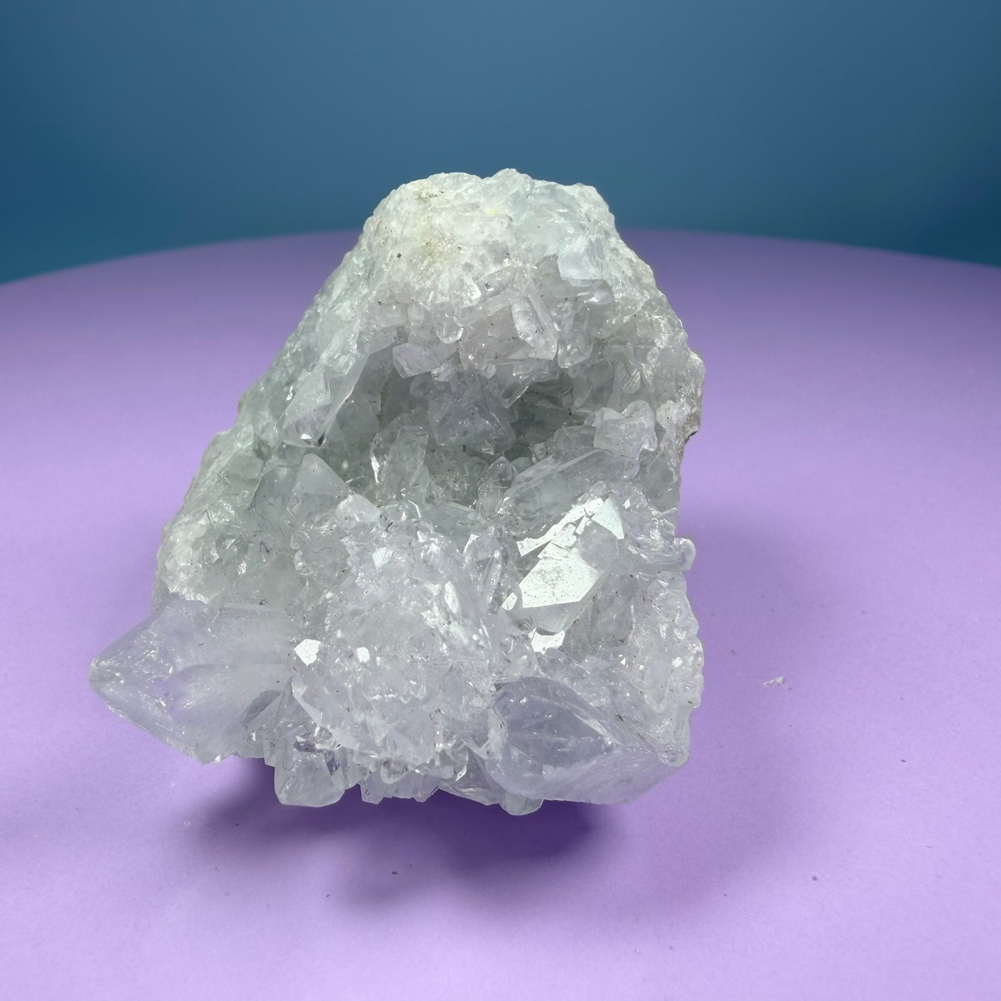 Celestite Small Cluster Geode