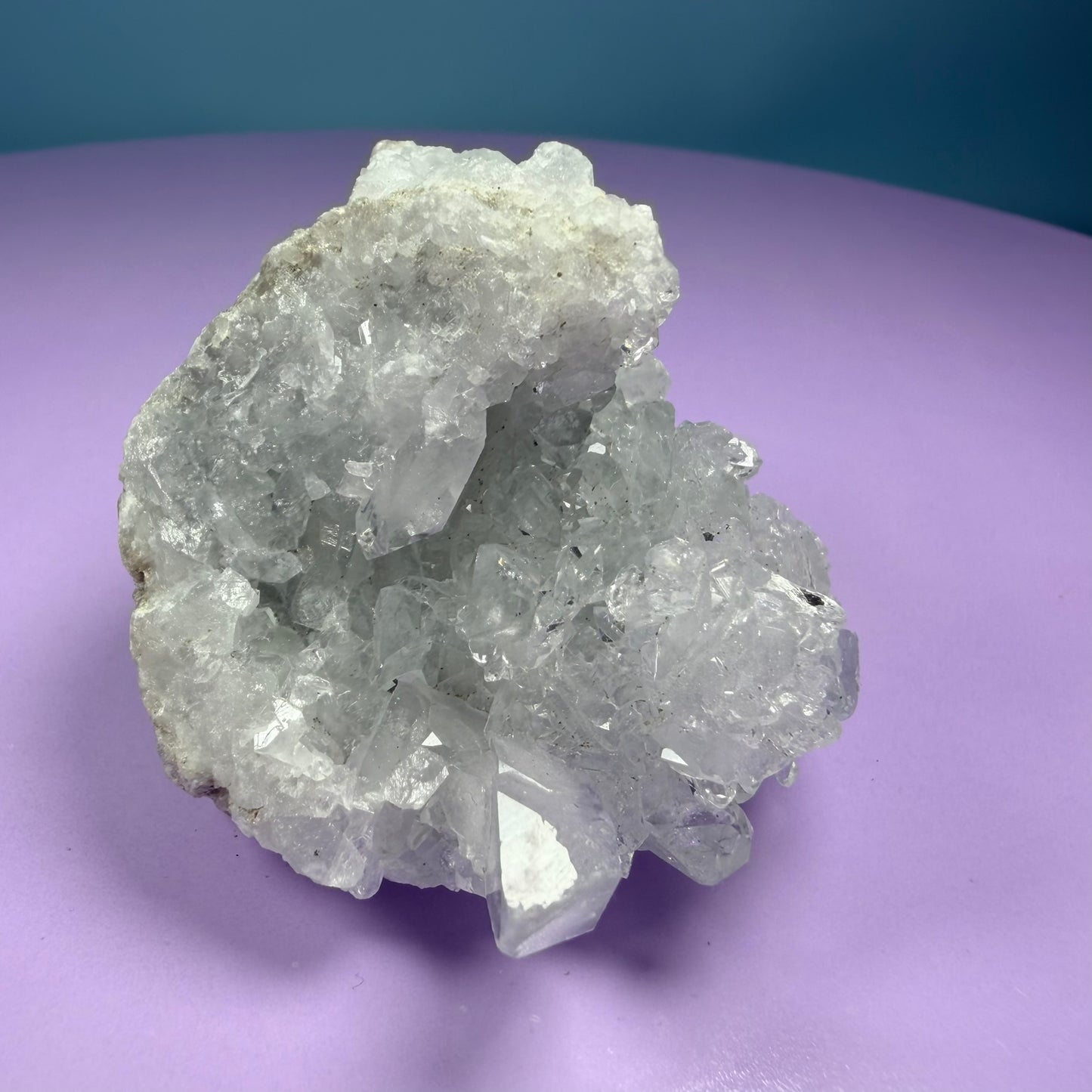 Celestite Small Cluster Geode