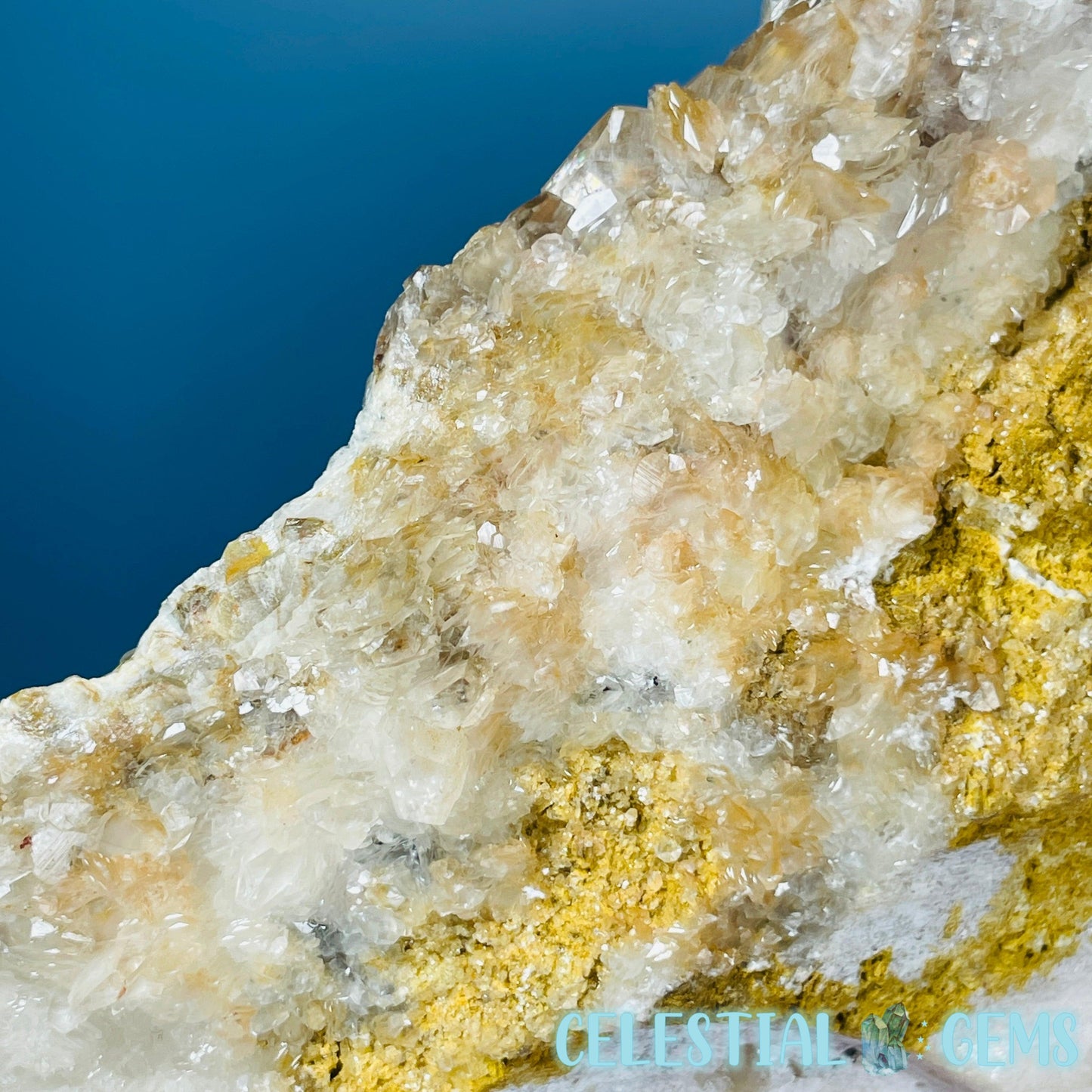 Translucent Hematite Pagoda Calcite Large Cluster Specimen (Video)