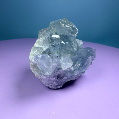 Celestite Small Cluster Geode