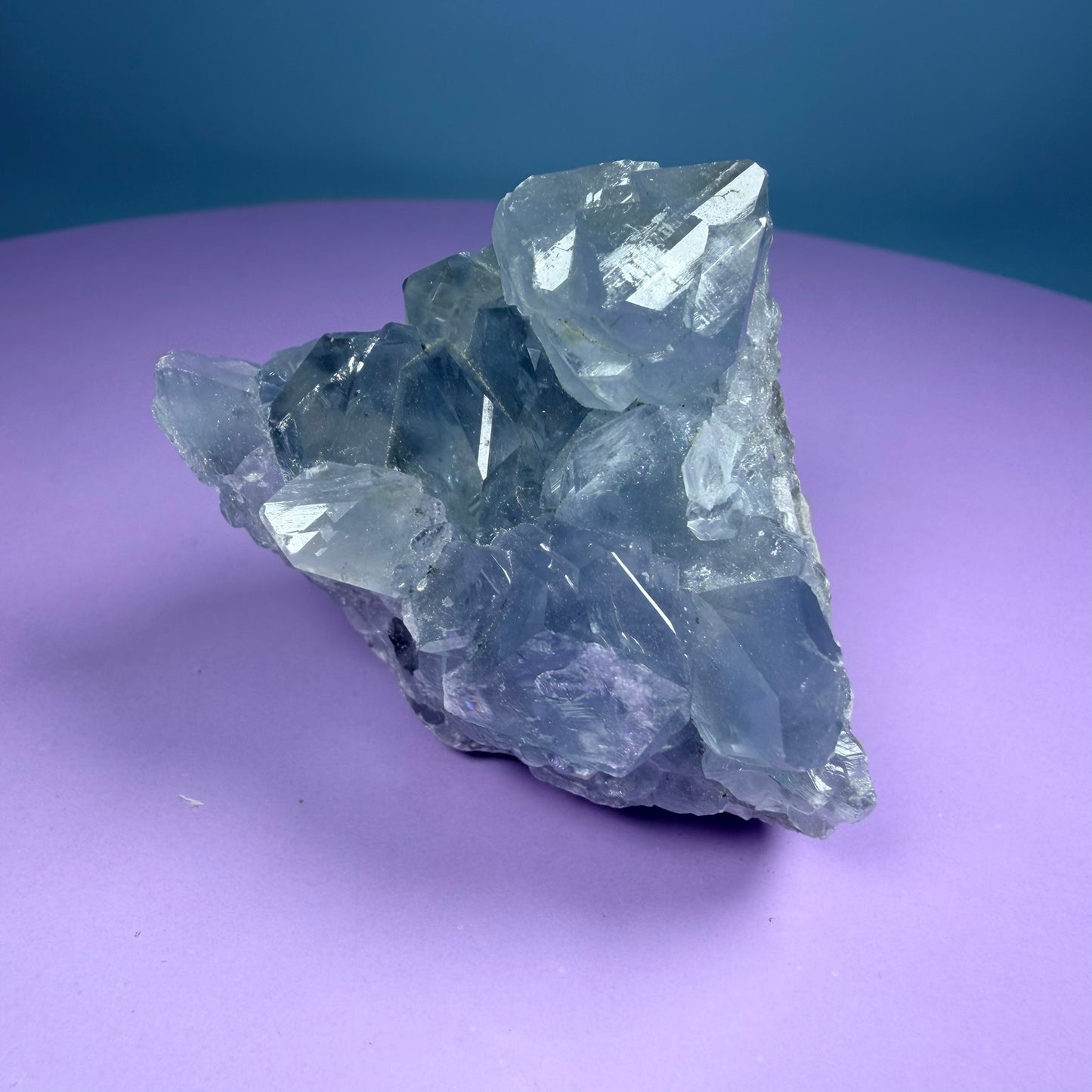 Celestite Small Cluster Geode