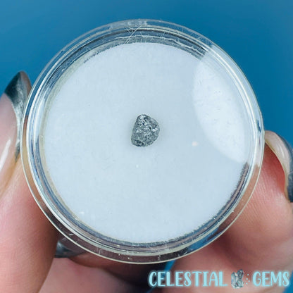 Salt & Pepper Diamond Tiny Crystal Specimen in Pottle (Video)
