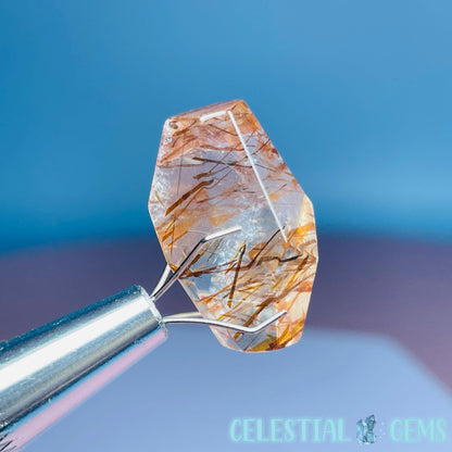 Rutilated Quartz Mini Gemstone Specimen