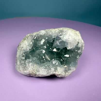 Celestite Small Cluster Geode