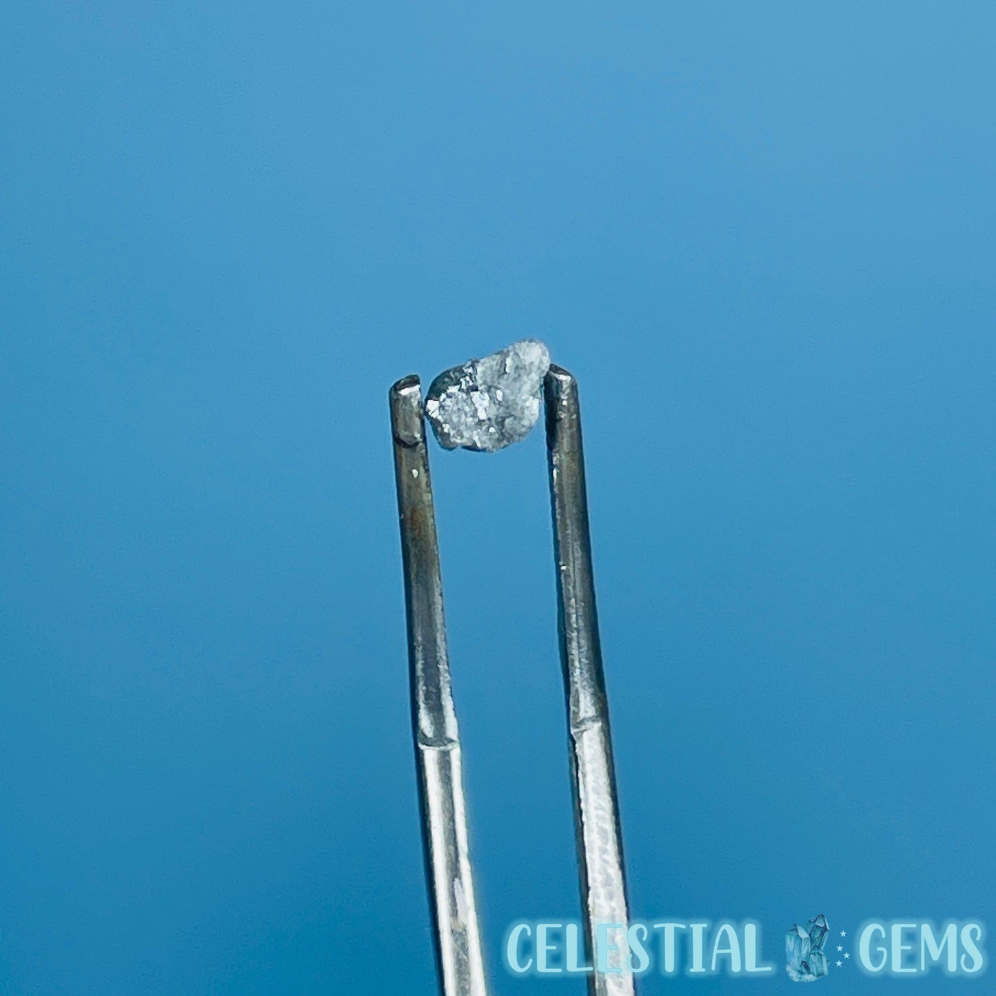 Salt & Pepper Diamond Tiny Crystal Specimen in Pottle (Video)