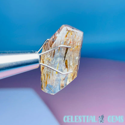 Rutilated Quartz Mini Gemstone Specimen