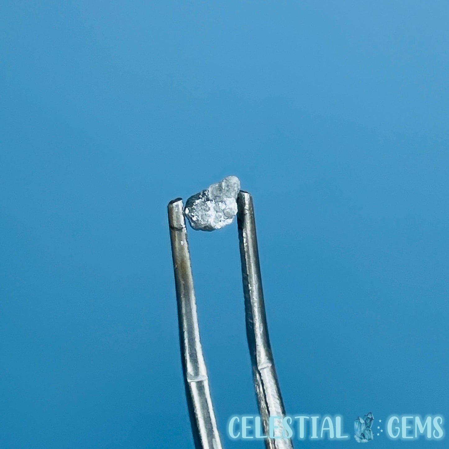 Salt & Pepper Diamond Tiny Crystal Specimen in Pottle (Video)