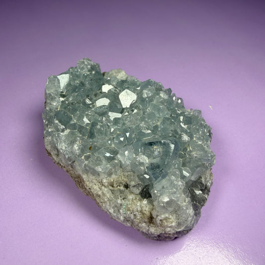 Celestite Small Cluster Geode