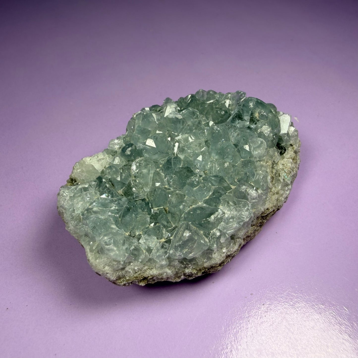 Celestite Small Cluster Geode