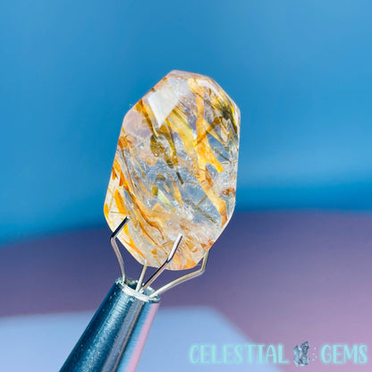 Rutilated Quartz Mini Gemstone Specimen