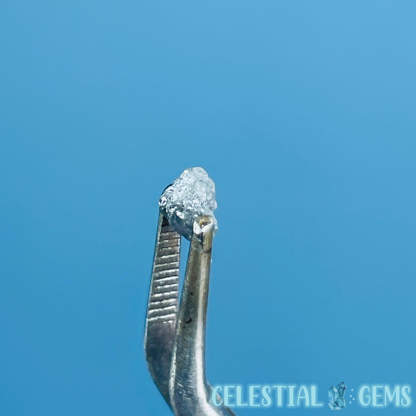 Salt & Pepper Diamond Tiny Crystal Specimen in Pottle (Video)