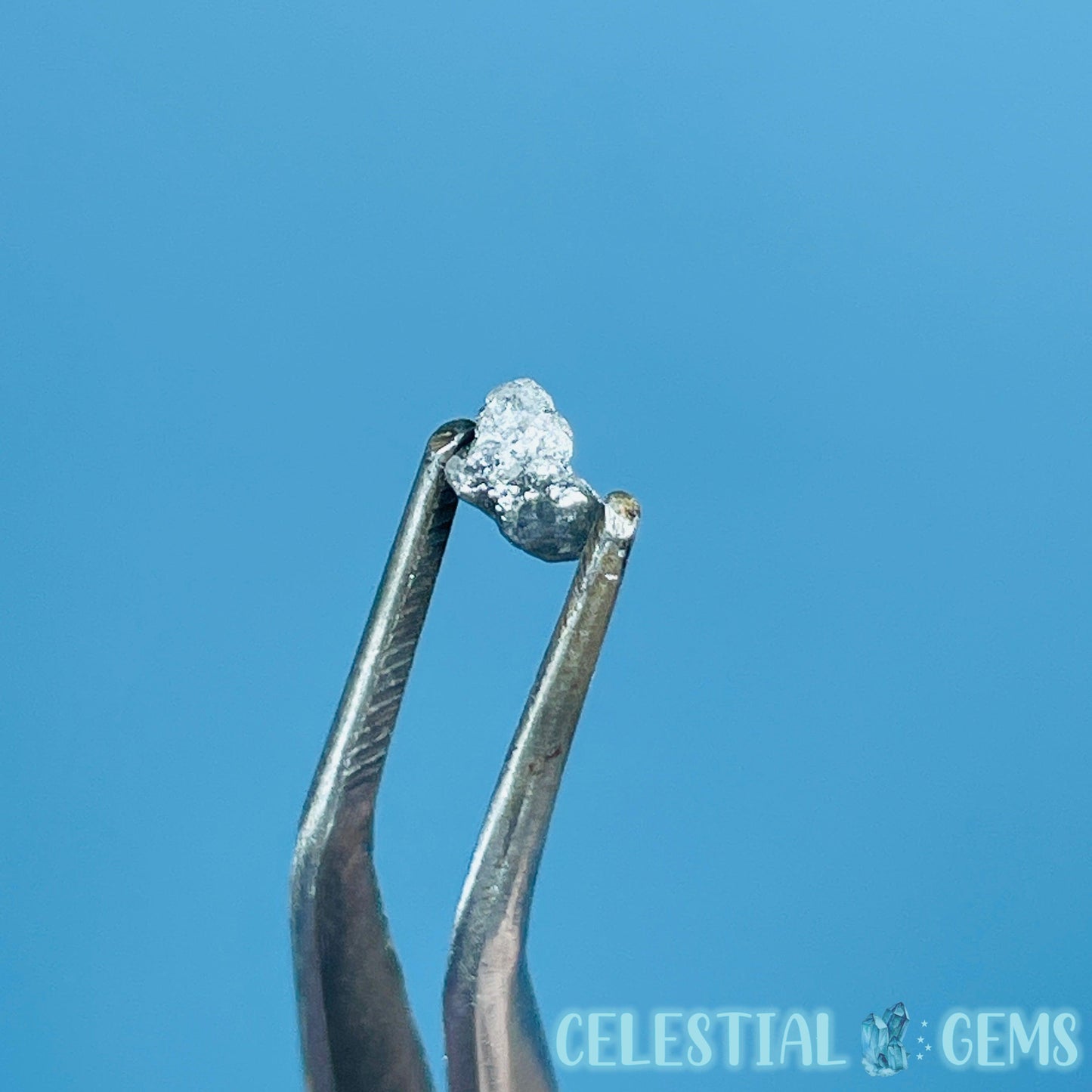 Salt & Pepper Diamond Tiny Crystal Specimen in Pottle (Video)