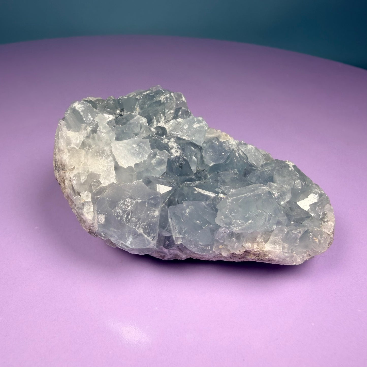 Celestite Small Cluster Geode