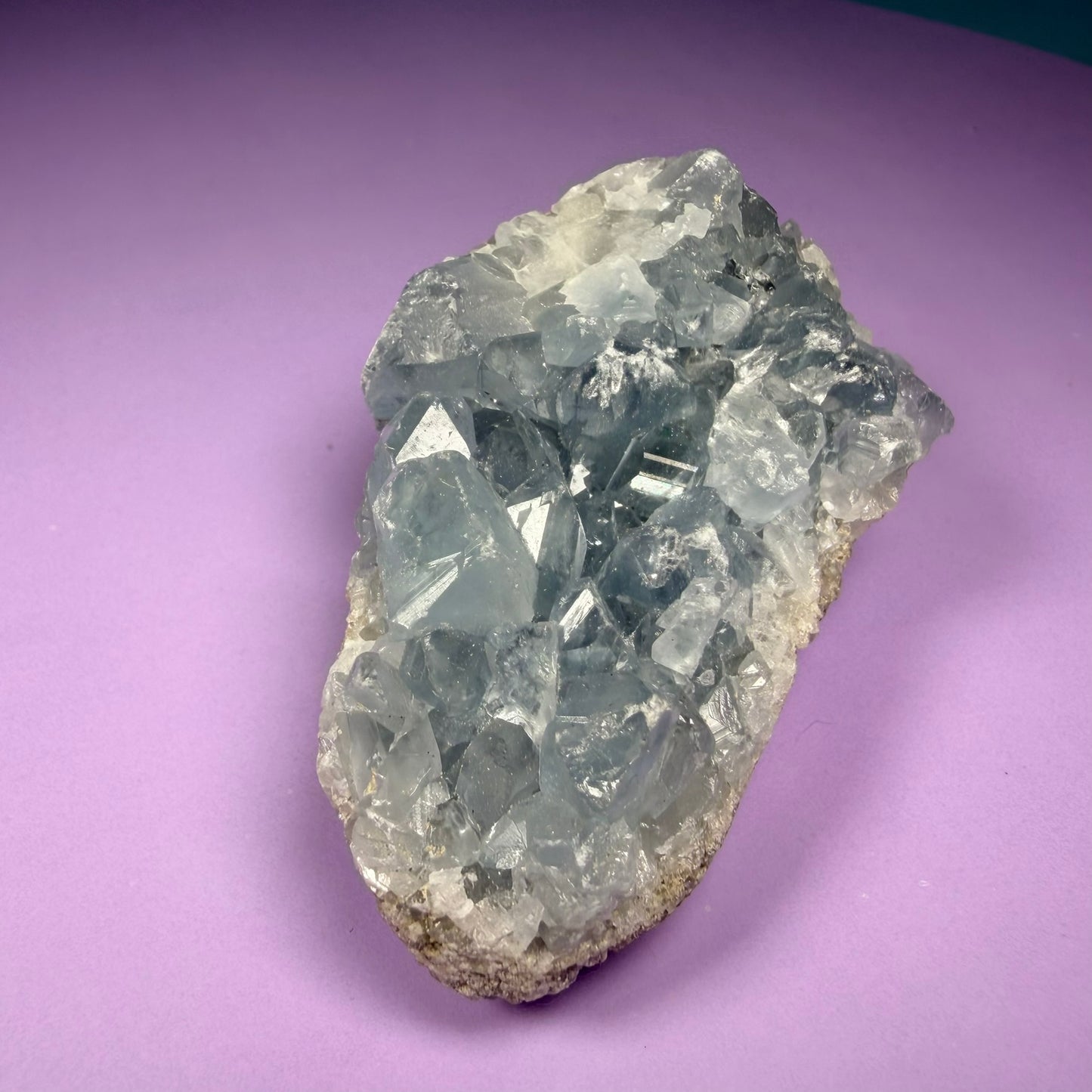 Celestite Small Cluster Geode